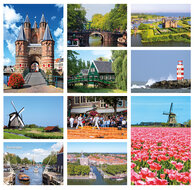Postcard set North-Holland