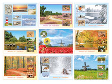 Dutch postcards set - 9 groeten uit Nederland postcards (no. 109)