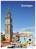 Postcard set Groningen - 10 postcards with Groningen motif (no. 27)