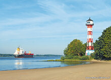 Postcard set lighthouses - 6 postcards with lighthouse motif (no. 057)