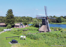 Postcard set mills - 15 postcards with mill motif (no. 063)