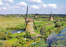 Postcard set mills - 15 postcards with mill motif (no. 063)
