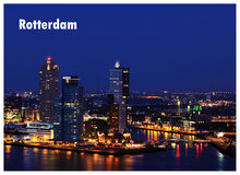 Rotterdam postcards - set with 9 postcards with Rotterdam motif (no. 069)