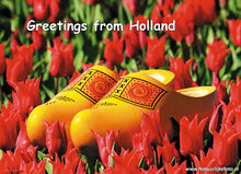clogs postcards- set with 9 clog postcards (no. 078)