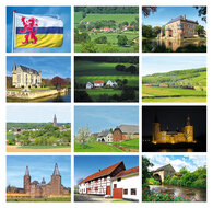 Landscape postcards set - 12 postcards with landscape motif (no. 093) Landscape postcards set - 12 postcards with landscape motif (no. 093)