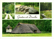 Drenthe postcards - set of 9 postcards (nr. 92)