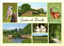 Drenthe postcards - set of 9 postcards (nr. 92)