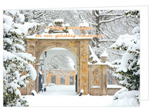 luxury Christmas cards landscapes