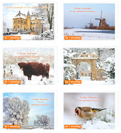 Luxury Christmas cards 2025-2026 - set of 30 folded cards with envelopes (set nr. 104)