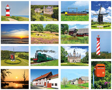 Postcard set - various images - set with 15 postcards (nr. 31)