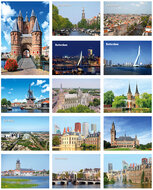 City postcards - set with 15 city motif postcards (nr. 32) City postcards - set with 15 city motif postcards (nr. 32)