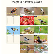 Birthday calendar birds Birthday calendar birds
