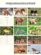 Birthday calendar animals Birthday calendar animals