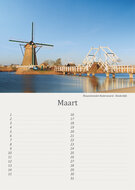 Birthday calendar mills