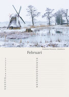 Birthday calendar mills