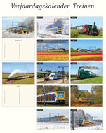 Birthday calendar trains