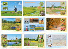 Dutch postcards set