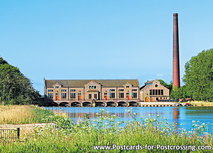 Ir. D.F. Woudagemaal postcard Ir. D.F. Woudagemaal postcard