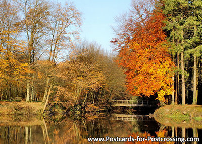 Autumn postcard - bridge