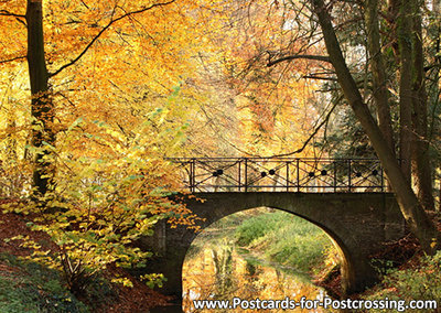 Autumn postcard - bridge