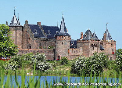 Muiderslot postcard