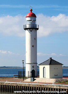 Lighthouse Hellevoetsluis postcard