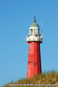 Lighthouse Scheveningen postcard