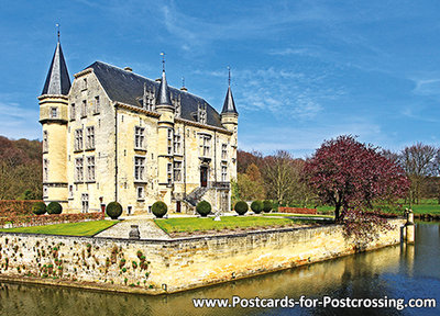 Castle Schaloen postcard