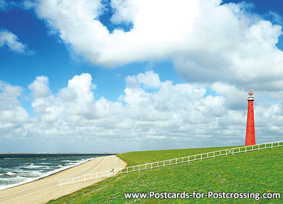 Lighthouse the Long Jaap postcard