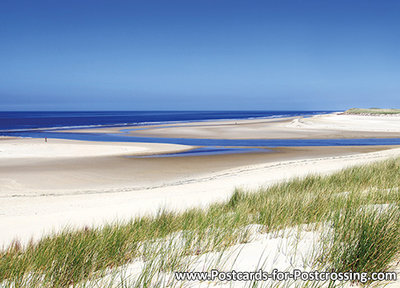 Texel - the Slufter postcard