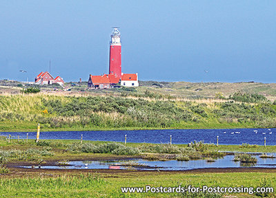 Lighthouse Texel postcard