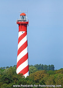 Lighthouse Westerlicht postcard