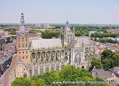 Den Bosch - Sint Janskathedraal postcard