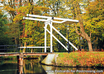 Autumn postcard - drawbridge