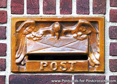 Mailbox POST postcard