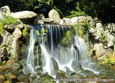 Postcard waterfall