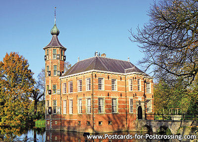 Postcard Castle Bouvigne in Breda