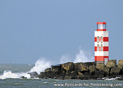 Postcard Pier of IJmuiden