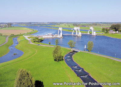 Postcard lock and weir complex - Amerongen