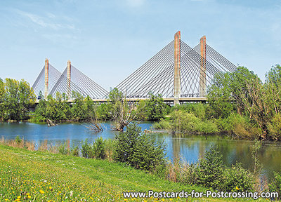 Postcard Martinus Nijhoff bridge