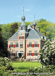 Postcard castle Essenburgh in Hierden