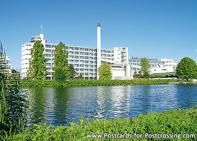 postcard Van Nelle factory in Rotterdam 