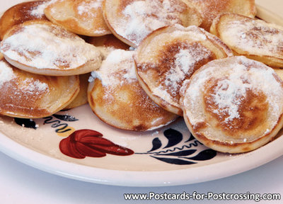 Poffertjes postcard