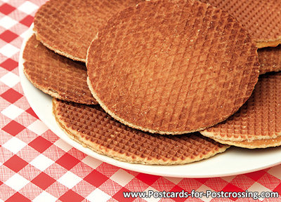 Postcard stroopwafels