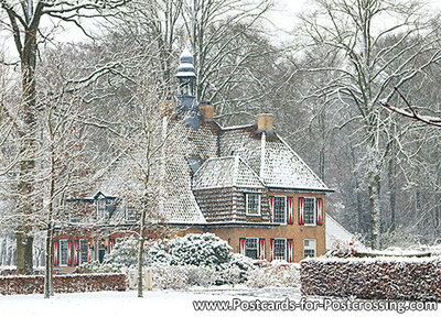 Slotplaats in Bakkeveen postcard