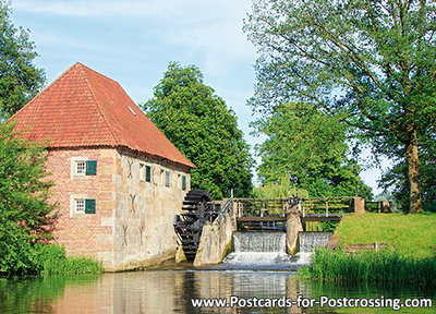 Watermill in Eibergen postcard