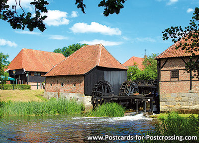 Oostendorper watermill postcard