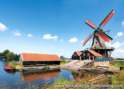 Postcard mill in IJlst