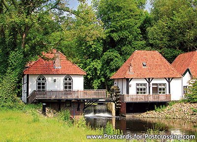 Postcard Watermill Den Helder