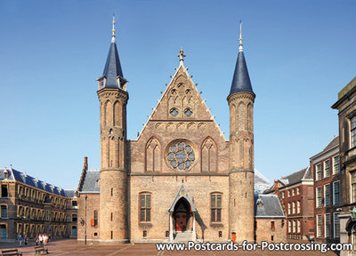 Postcard Binnenhof - the Hague